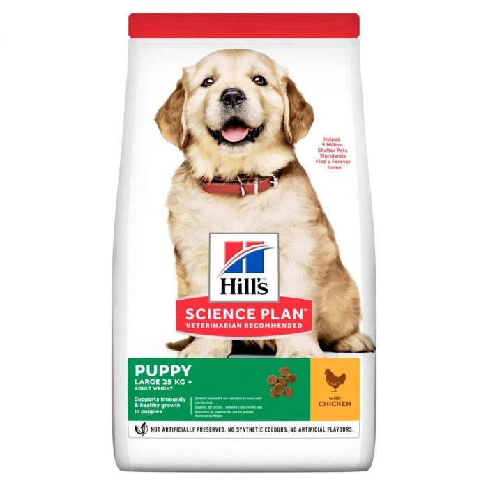 HILL's LARGE BREED PUPPY FOOD 2.5KG