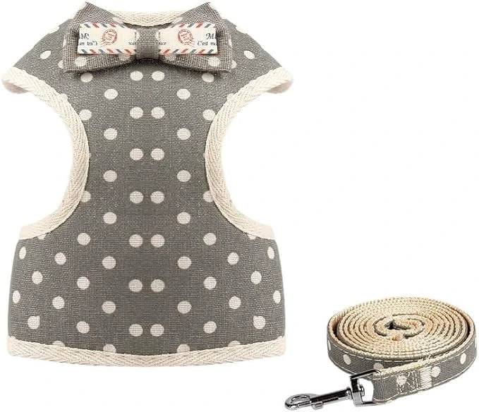 Harnais-Vêtement en Gilet pour Chats et Petits Chiens.