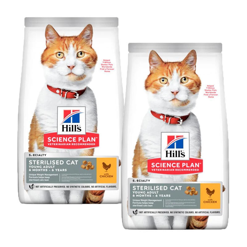 Hill’s Science Plan Aliment pour Chat Adulte Stérilisé au poulet 1.5kg