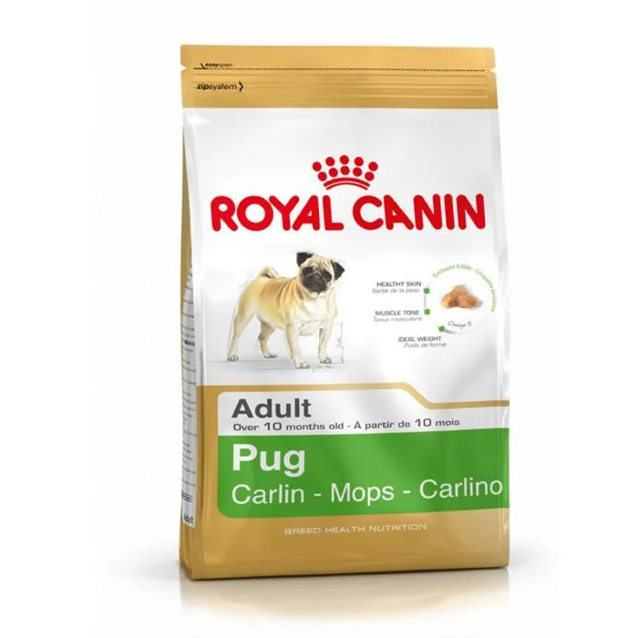 ROYAL CANIN CROQUETTES POUR CARLIN ADULTE PUG 1.5 Kg