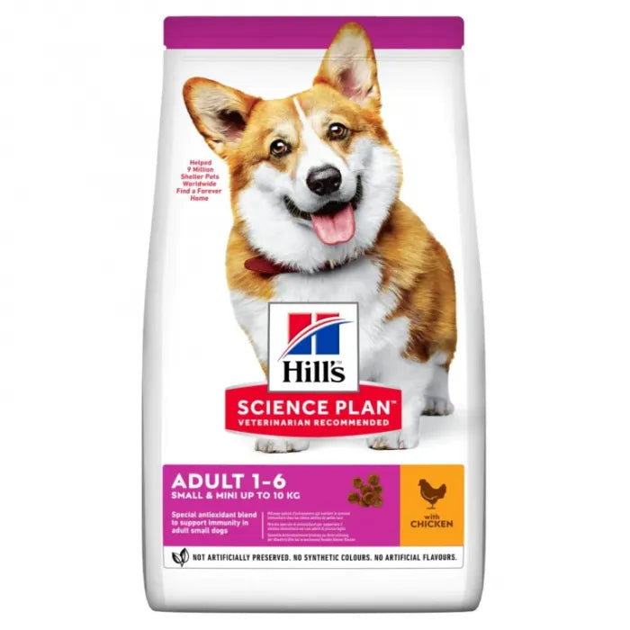HILL's SMALL & MINI ADULT DOG FOOD 10KG