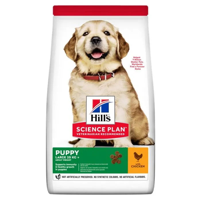 HILL's LARGE BREED PUPPY FOOD 14.5KG