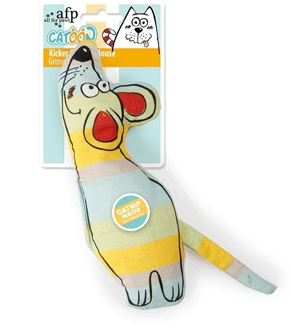 Peluche Souris Curieuse à Griffer avec catnip