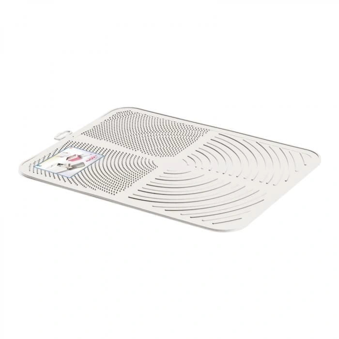 Tapis anti-poussière pour bac à litière