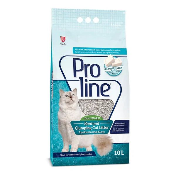 Litière Proline Naturelle Aglomerante Parfumée au Savon de Marseille 10L