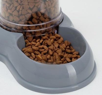 Distributeur Automatique de Nourriture et d'Eau pour Chiens et Chats 1,8L