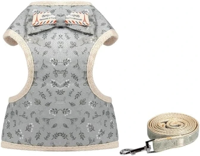 Harnais-Vêtement en Gilet pour Chats et Petits Chiens.