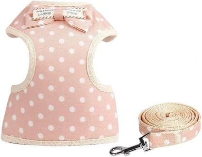 Harnais-Vêtement en Gilet pour Chats et Petits Chiens.