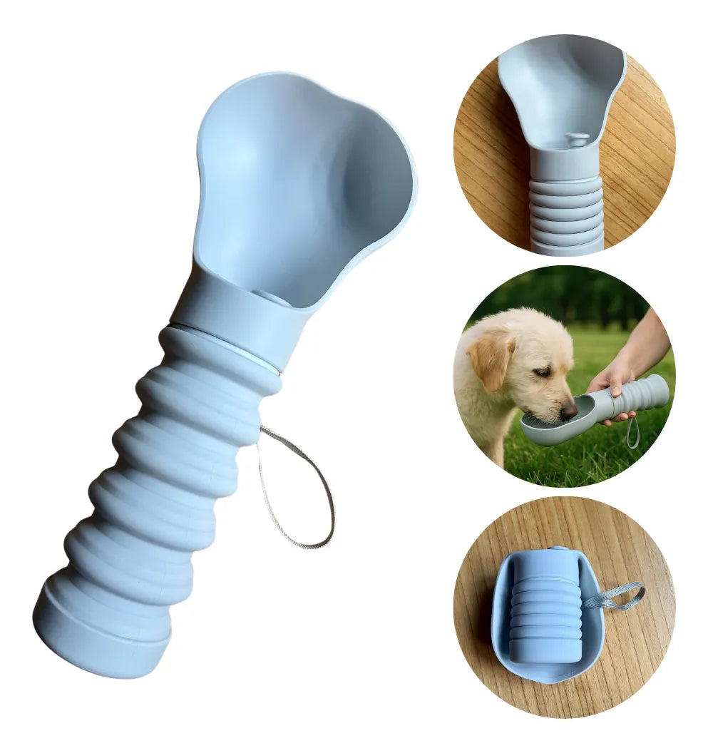 Pack Balade pour Chien – Distributeur de Sacs + Gourde Extérieure