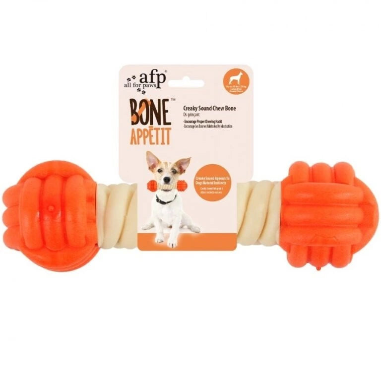 Jouet Pour Chien Bone Appetit – Mâcher avec un son Grinçant AFP