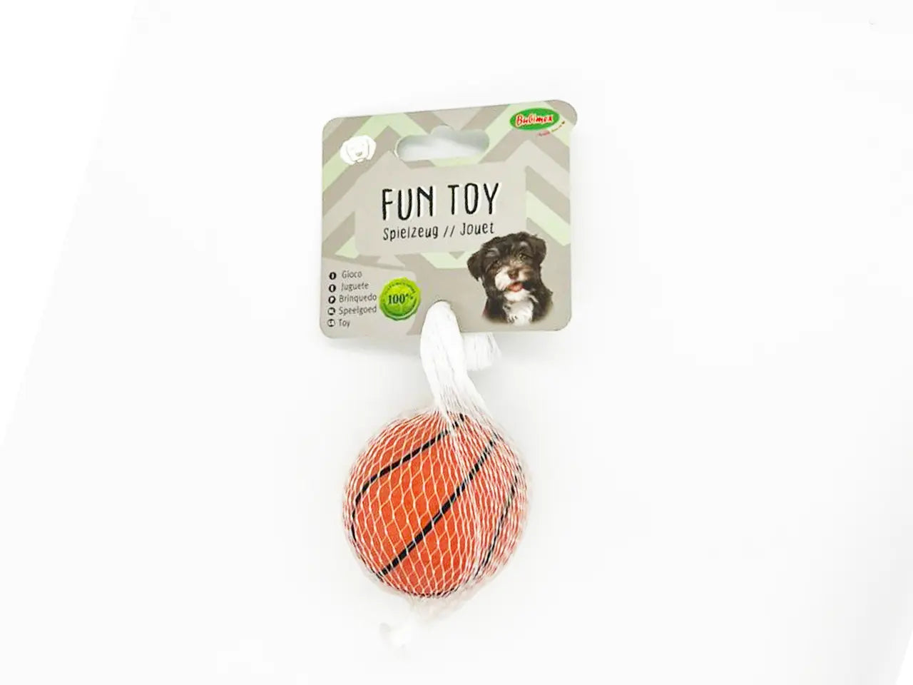 Bubimex Jouet Balle en Caoutchouc Assortie pour Chiens