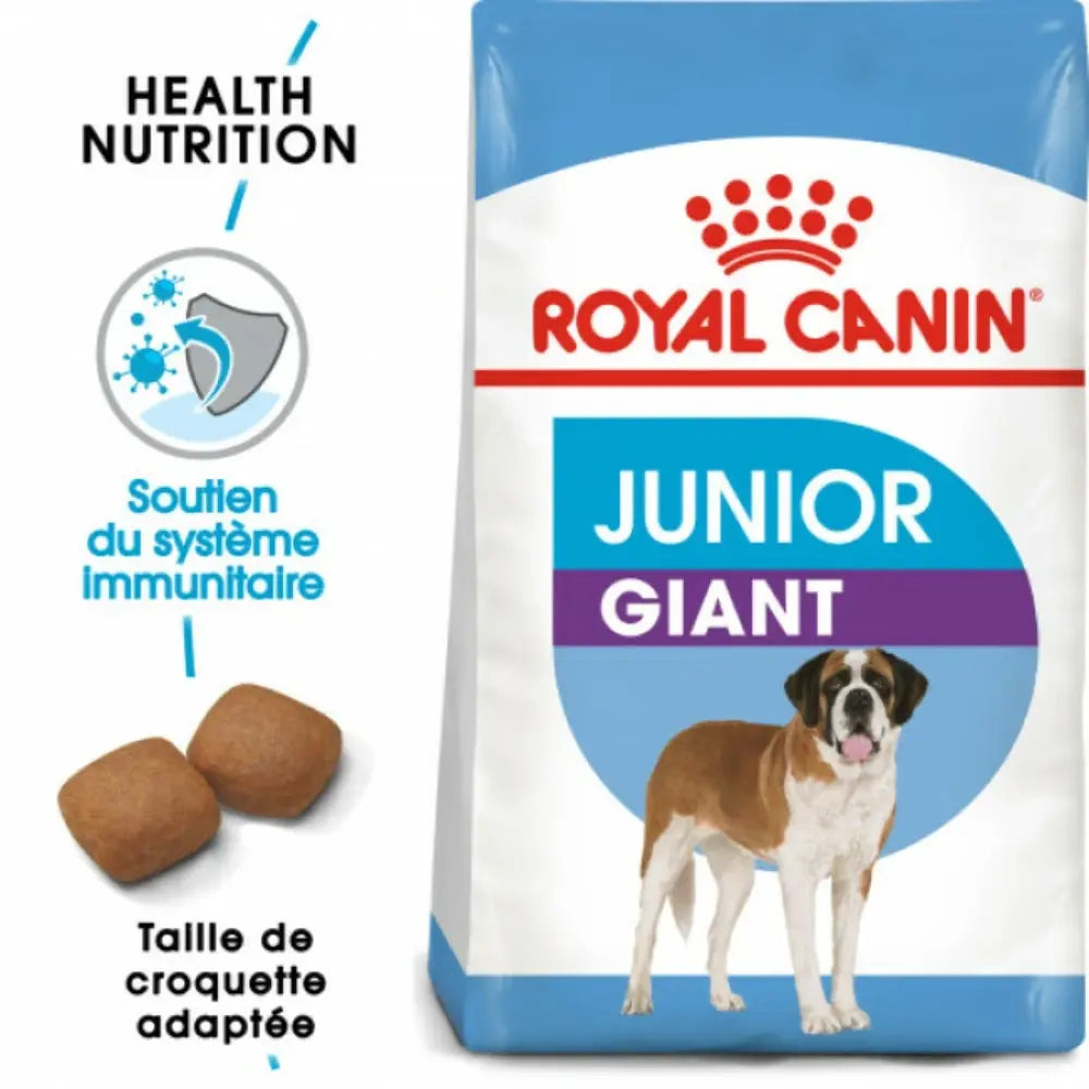 croquettes Royal Canin Giant Junior chien grande race Maroc prix